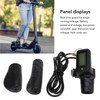Alomejor E-Bike Display Grip Set, 805 LCD Display Rotary Throttle