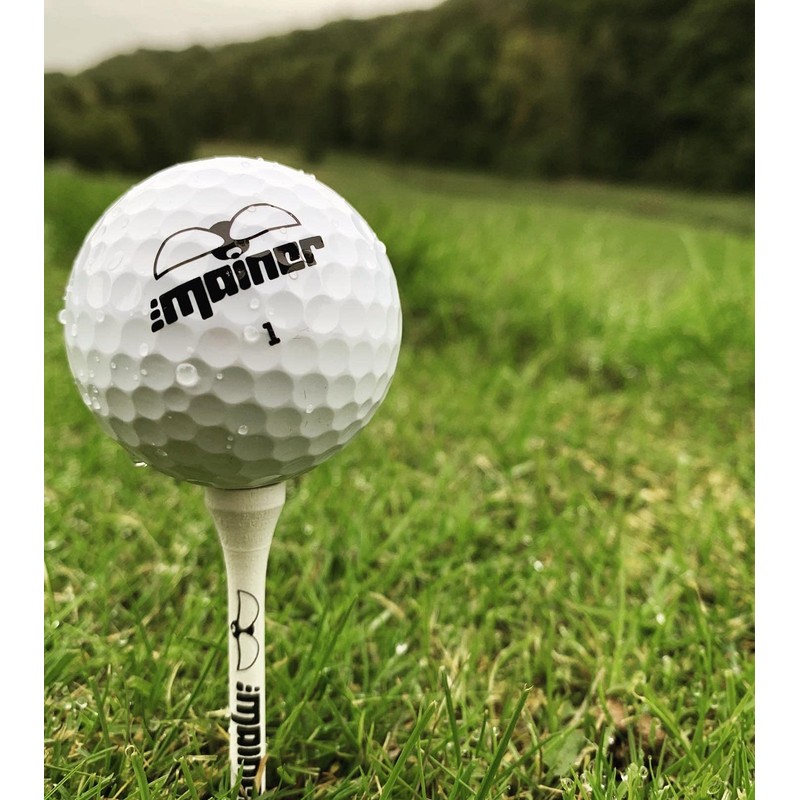 Emainer Golfball, 3 softe Golfbälle mit maximaler Reichweite, Dieser Ball