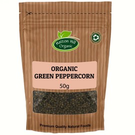 Organic Green Peppercorns 50g by Hatton Hill Organic