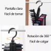 Dolores 2 Pcs Gancho Multiusos Colgar Cinturones Bolsa Corbata Ropa