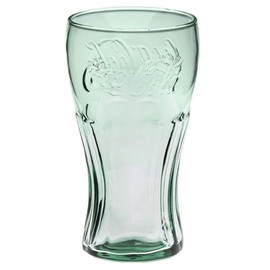Classic Coca-Cola Glass in Georgia Green 17.2oz/510ml Coke Glass