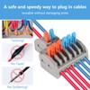 DIANN Lever Wire Connectors Kit 65pcs Compact Splicing Wire Connectors