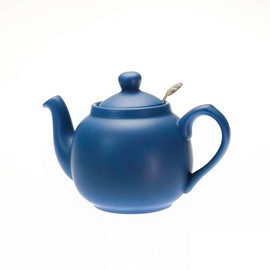 LONDON POTTERY Farmhouse Teapot for 2 Cups, Nordic Blue