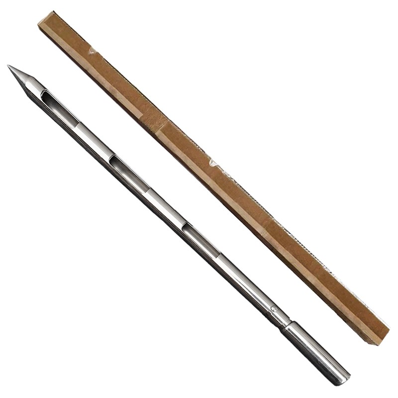 Powder Sampler, Stainless Steel Three Zone Grain Probe Sampler, 20