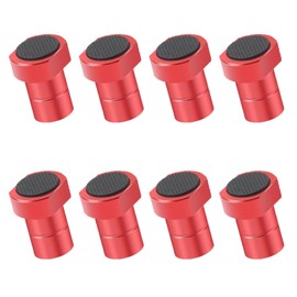 Bench Hook 19 mm, Fleymu Pack of 8 Aluminium Alloy Bench Dog, Bench Dog Clamp, Woodworking Table, Workbench Holding Tool Accessories, for All Flat Span Tables with 19 mm Holes (19 mm)