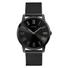 GUESS Factory Black and Silver Analog Watch