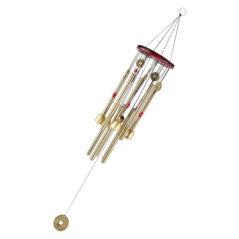 2PCS Memorial Wind Chimes with 10 Tubes Crisp Sound Creative