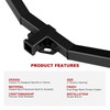 APS Rear Towing Hitch Receiver, Class 3 Trailer Hitch Compatible