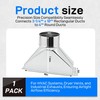 Hxszk Upgraded Heavy-Duty 4'' x 3-1/4'' x 10'' Rectangular to
