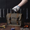Canvas Tool Storage Bag - Portable Garden Tool Carrying Case