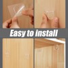 20Pcs Plastic Shelf Support Peg, Self Adhesive Bracket, No Punching