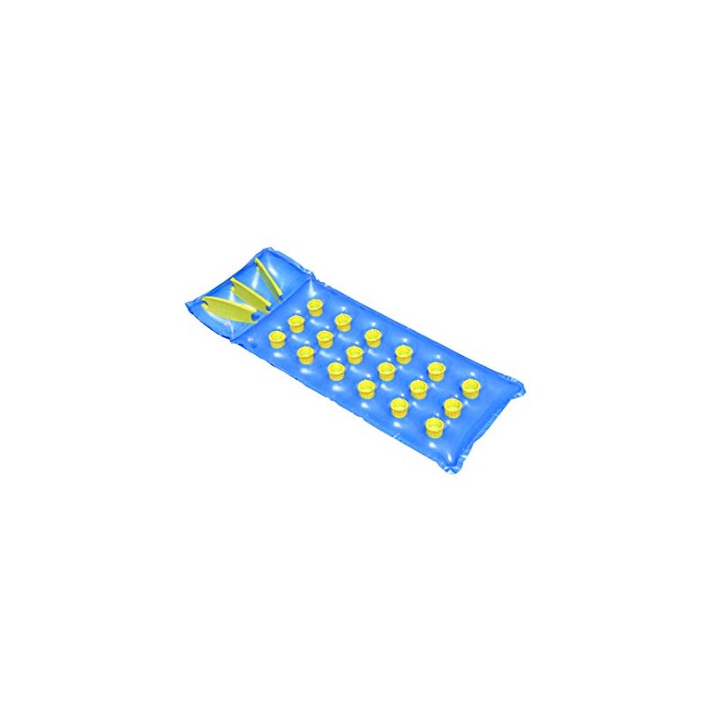 Swimline 9035 Inflatable Pool Mattress with 18 Air Pockets(Colors May