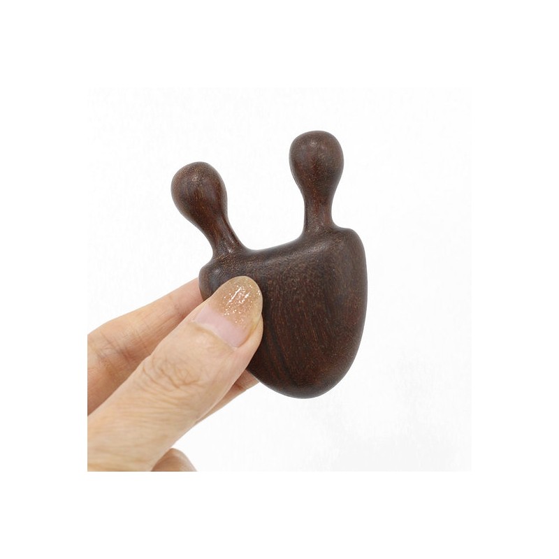 Monaco Olive Wood Eye Solid Wood Gua Sha Massager Eye