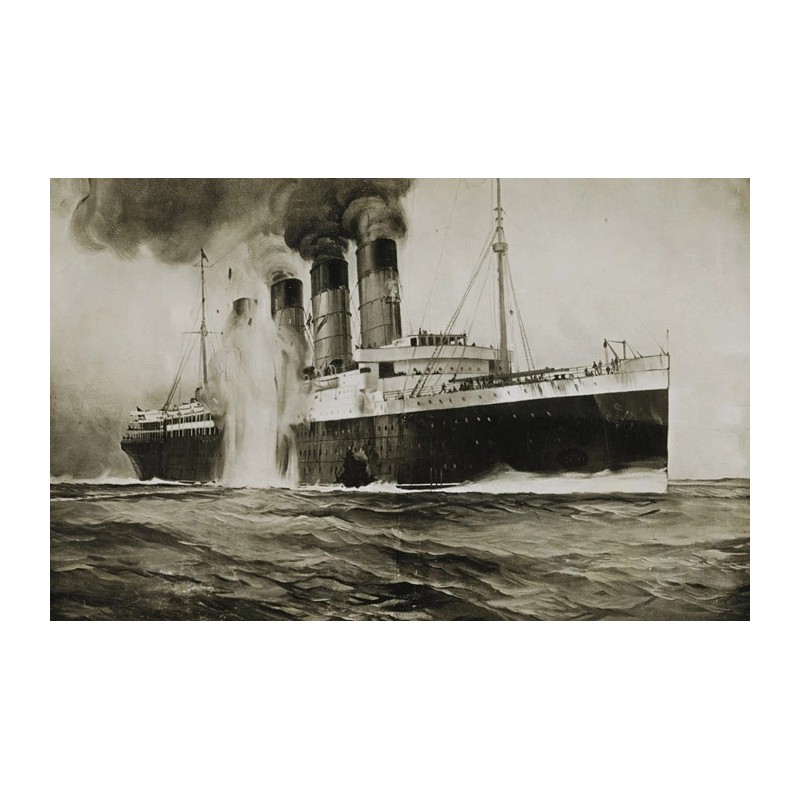 Historical Ocean Liner Shipwrecks - Andrea Doria - Lusitania- Titanic