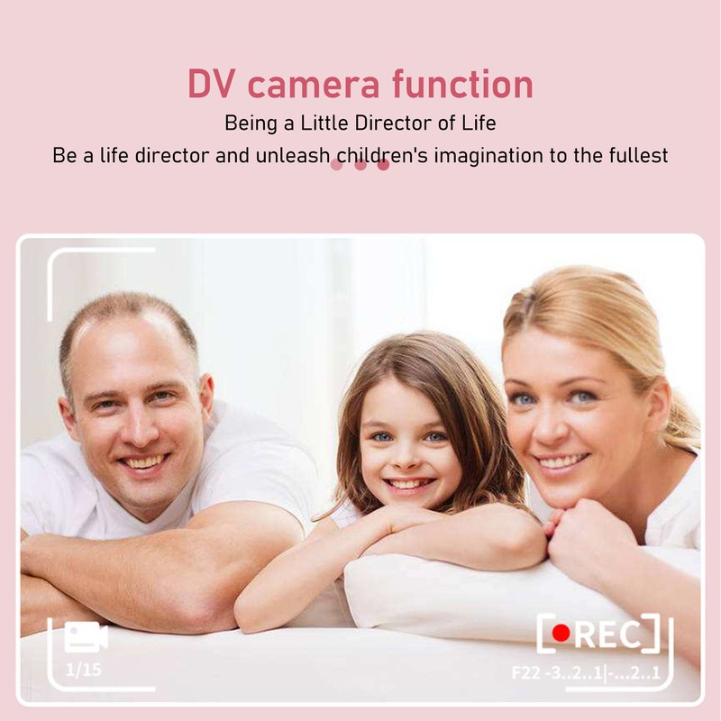 24MP Kids Digital Print Camera 2.0 Inch Screen Multi Zoom