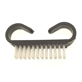 GS-Nails Fingernail Brush Small Dust Brush 6.5 cm Nail Brush (Black)