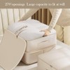 Ultra Space Saving Self Compression Organizer, Bedroom Clothes Storage Bags