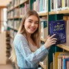 Book Safe with Combination Lock, Hidden Safe (9.5 x 6.2