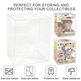 1X 6Inch Pop Protector Compatible with Funko Pop! 6" Figures Plastic Display Box