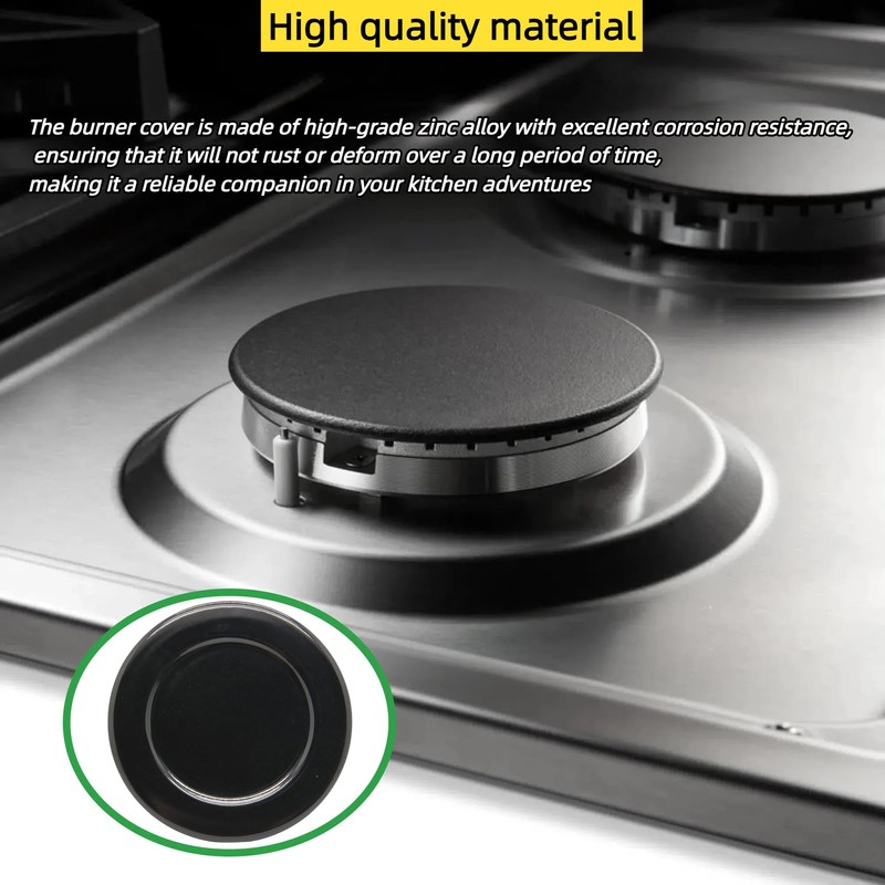 Upgraded Gas Stove Burner Caps Set/for SABAF stoves / 4-piece