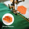 2Pcs Magnetic Seam Guide for Sewing Machine, Multi-Function Polygonal Magnet