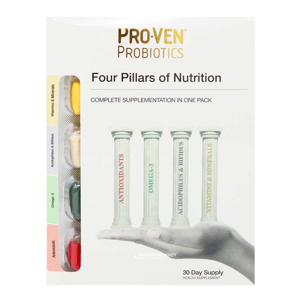 ProVen Pro-Ven Probiotics Four Pillars of Nutrition 30 Day Pack