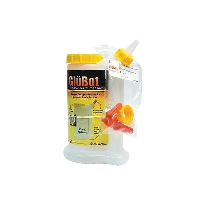 FastCap GluBot 16oz Clear Cyanoacrylate High Viscosity Glue Applicator