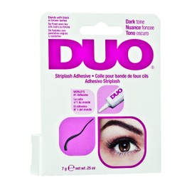 DUO Strip EyeLash Adhesive for Strip Lashes, Dark Tone, 0.25 oz
