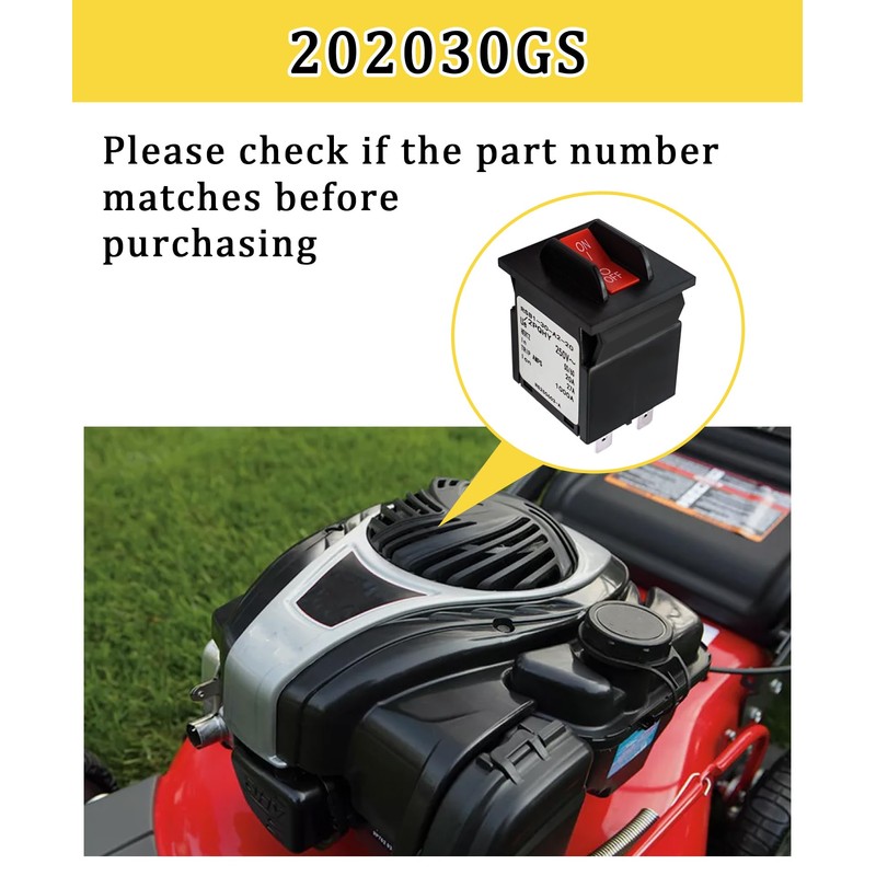 Generator Circuit Breaker 20 AMP Compatible with Briggs & Stratton,Replace