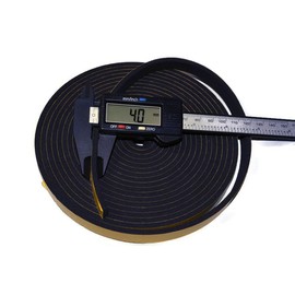 ACCORDION BELLOWS REPAIR SEAL TAPE ROLL ITALIAN MADE SELF ADHESIVE 16 FEET ROLL SIZE: (10MM WIDE X 4MM THICKNESS)