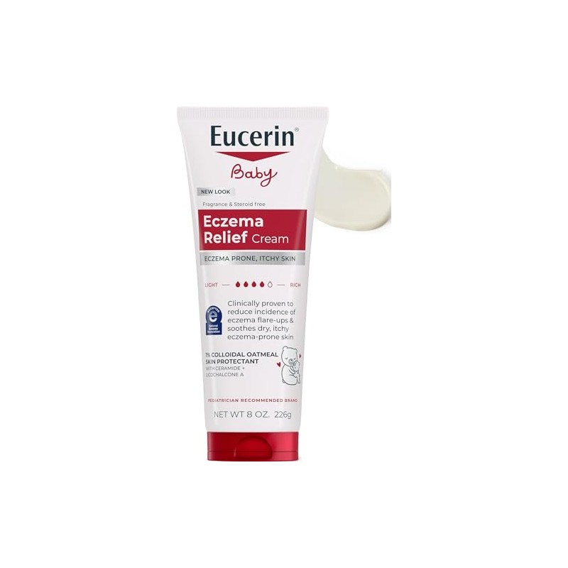 Eucerin Body Creme, Eczema Relief, 5 Oz