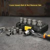 Impact Bolt & Socket Extractor Set, Impact Socket Remover Set,