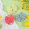 Lanmerry Baby Girls Soft Knot Headbands with Hair Bows Newborn