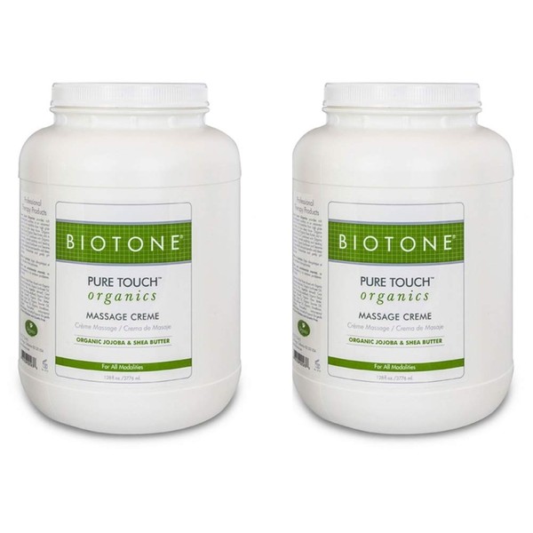 Biotone Pure Touch Organics Creme, 2 x Gallons #PTOMC1G