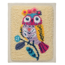 Trimits Punch Needle Frame Kit, Owl,20.32 x 25.4cm (8 x 10in)