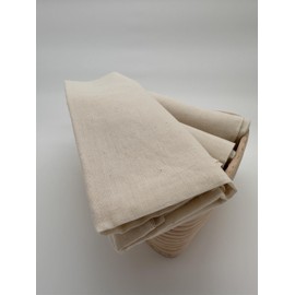 Straining Cloth with Drawstring, Cheesecloth, Reusable, Made of Unbleached 100% Cotton, Pack of 4, 50 x 50 cm Nut Milk Bags for Filtering Food (50 x 50 cm (4 rope))