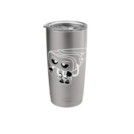 VR Headset Goggles Virtual Reality Futuristic Technology Stainless Steel Insulated Tumbler