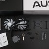 AUSDOM CPU AIO Liquid Cooler 240mm RGB, 2×120mm PWM Fans