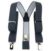 TigerTie Unisex Y-Shaped Braces with 3 Extra-Strong Clips, Colour with