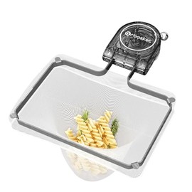 Kitchen Sink Strainer with Suction Cup & Filter Bag Holder
