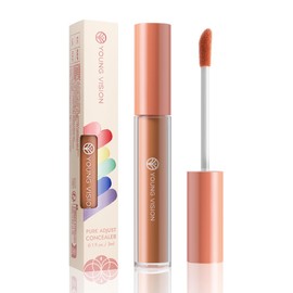 Base Correctora de Maquillaje Líquido de Colores – Cobertura Natural para el Rostro, Textura Fresca y Liviana, Mejora el Tono con un Toque de Luz y Color (02, 3ml)