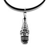 FORGIVEN JEWELRY Spark Plug Necklace (Antique Silver)