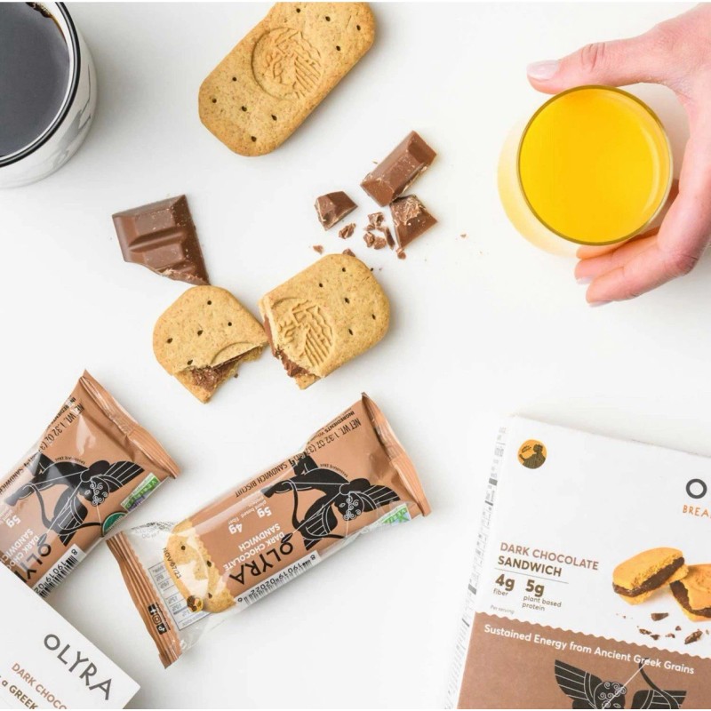 Belvita **2 Box**Organic Breakfast Biscuits~Dark Chocolate Crème (Total 40 ct.)