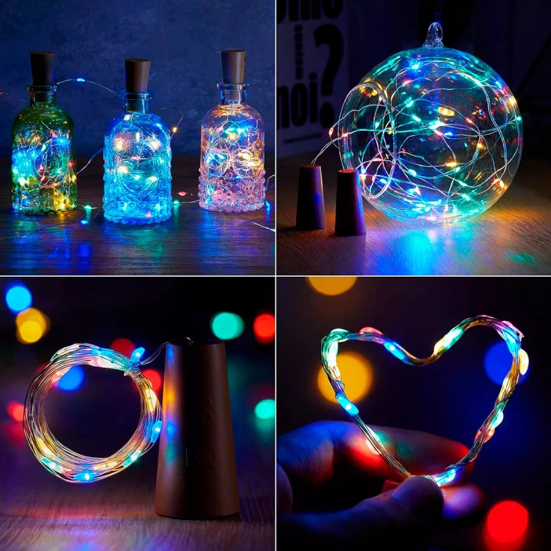 Maíz Serie Luces Led Rgb Alambre Decorativas Usb Dormitorio