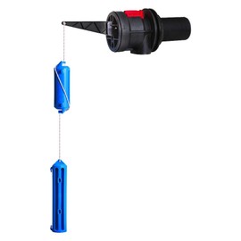 Watts APEX BA Series BigAI 1-1/4" Black Plastic High-Flow Dual-Level Reservoir/Tank Valve, Diaphragm Activated with Steel Pin, UV Stabilized Glass Fiber Reinforced Nylon, Agriculture & Irrigation
