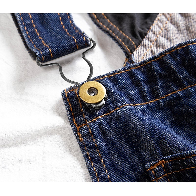 Lusofie 12Pcs Suspender Buckles Dungaree Overall Buckles Metal Overall Clasp