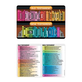 Fun Express Books of The Bible Handout Card - 12 Pieces - Educational and Learning Activities for Kids