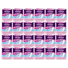Always Thin Pantiliners - scented - 20 pack (Case of 24)