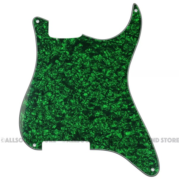 Allsound 3-ply Green Pearloid BLANK Pickguard for USA/MIM Fender Stratocaster®