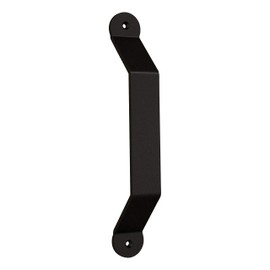 National Hardware N700-108 Interior Sliding Barn Door Hardware Charleston Pull, 10 in, Matte Black